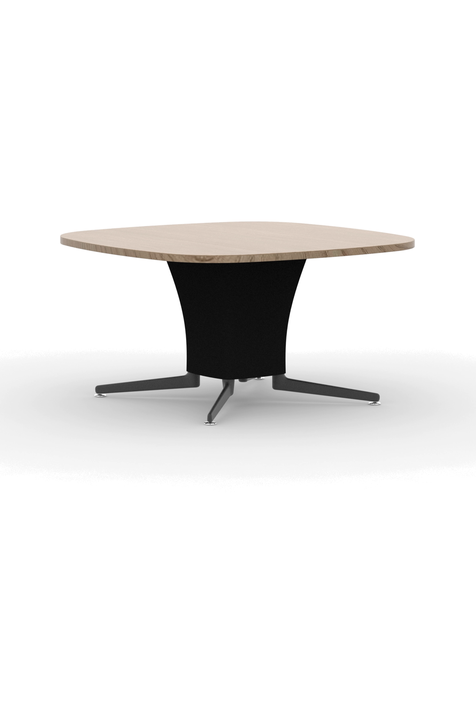 ALP12SSB / Shrouded 640mm High 4 Star Leg Table