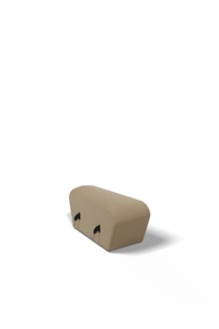 Single Convex Unit With No Back  / AURLS01VEXR