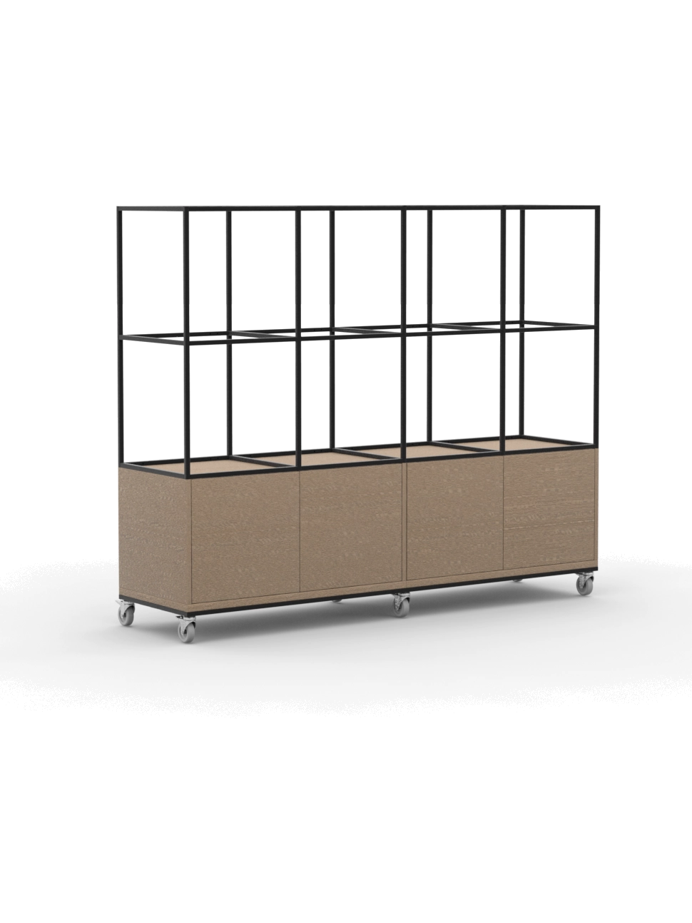 CRT2H4BMS-KD / Ladder on Mobile Storage