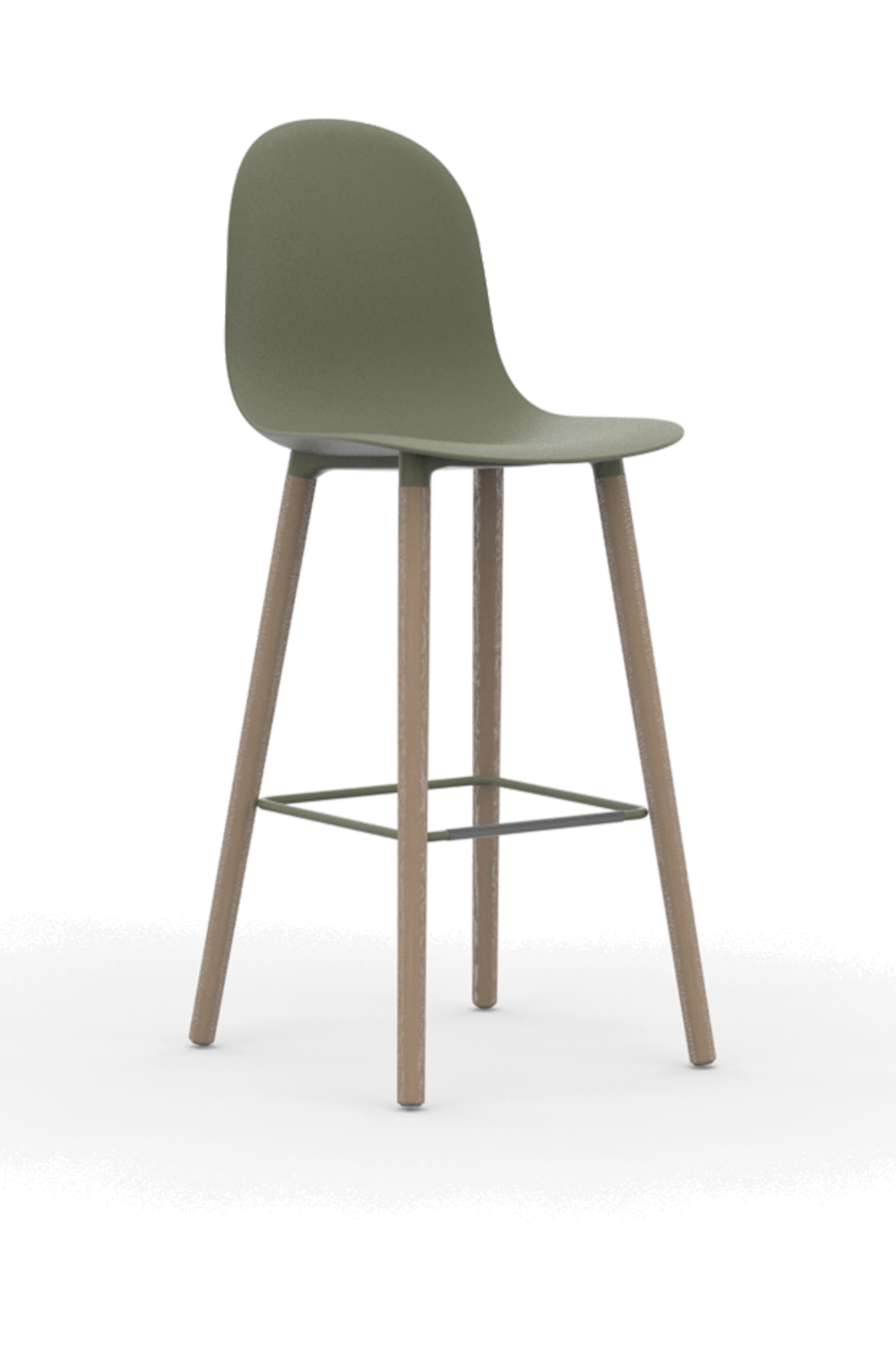 KIN603 / High Back Stool